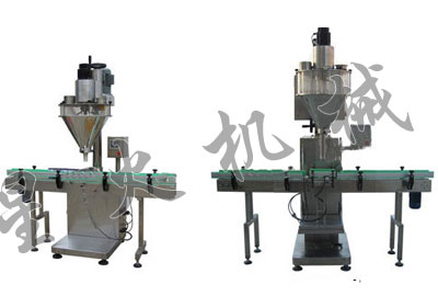 自動(dòng)螺桿計(jì)量粉劑包裝流水線