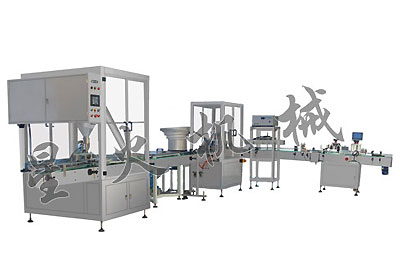 全自動粉劑灌裝流水線