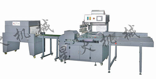 紙巾盒熱收縮自動(dòng)化包裝流水線