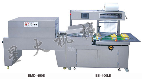 礦泉水熱收縮自動(dòng)化包裝流水線