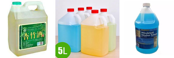 防爆型化學(xué)試劑灌裝流水線樣品展示