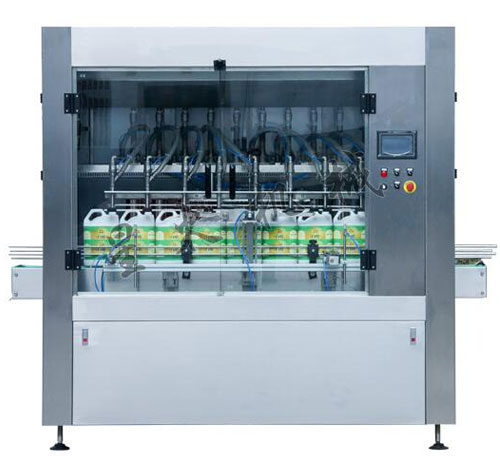 防爆型化學(xué)試劑灌裝流水線主要設(shè)備展示